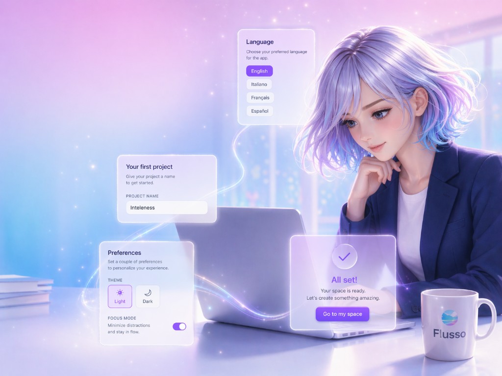 Your space, ready in moments